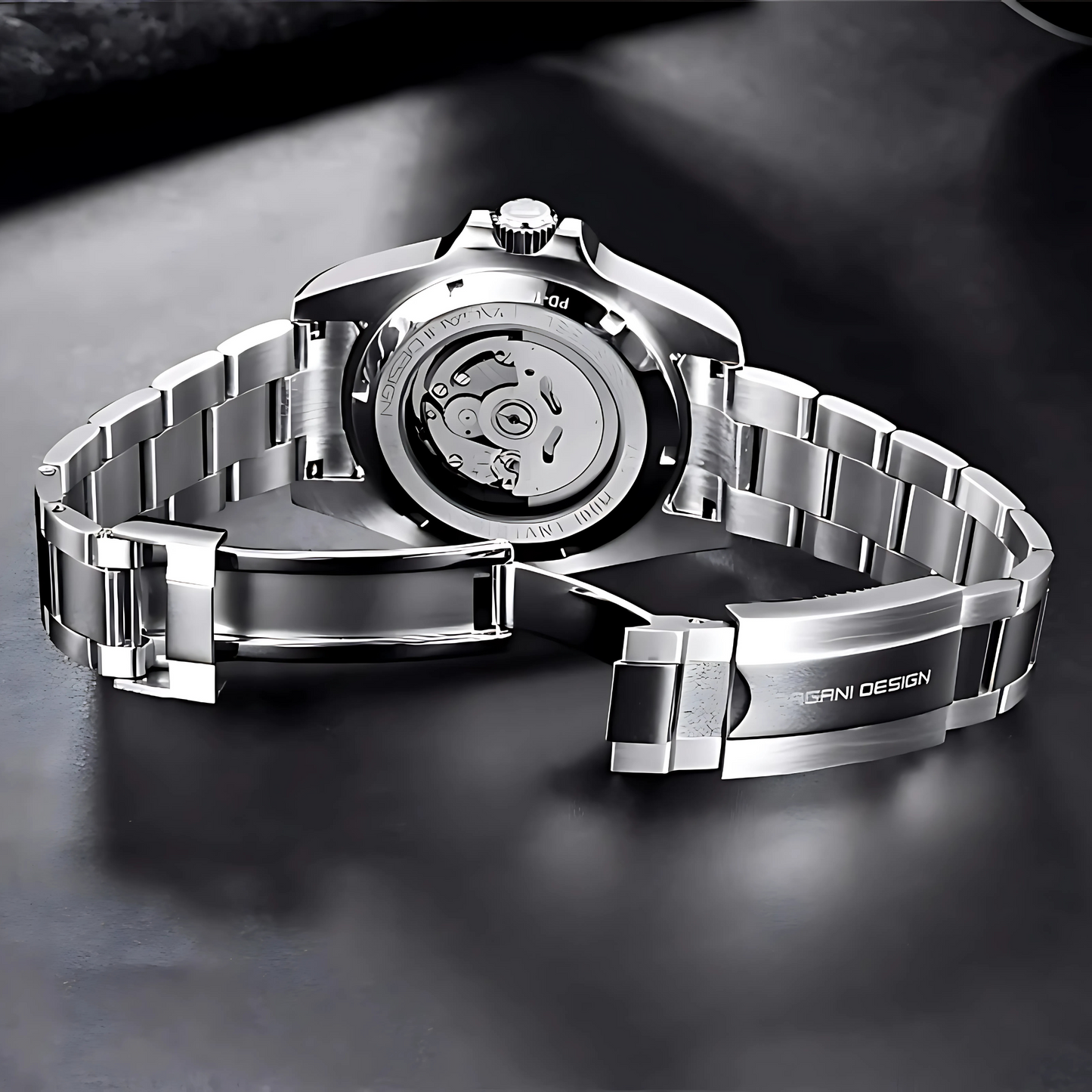 PAGANI DESIGN Ocean 40mm Automatic Men's Watch - Diving Style, Sapphire Glass