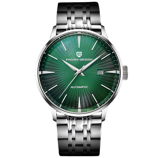 PAGANI DESIGN Classics 43mm Automatisk Herrklocka – 316L Rostfritt Stål & Safirglas
