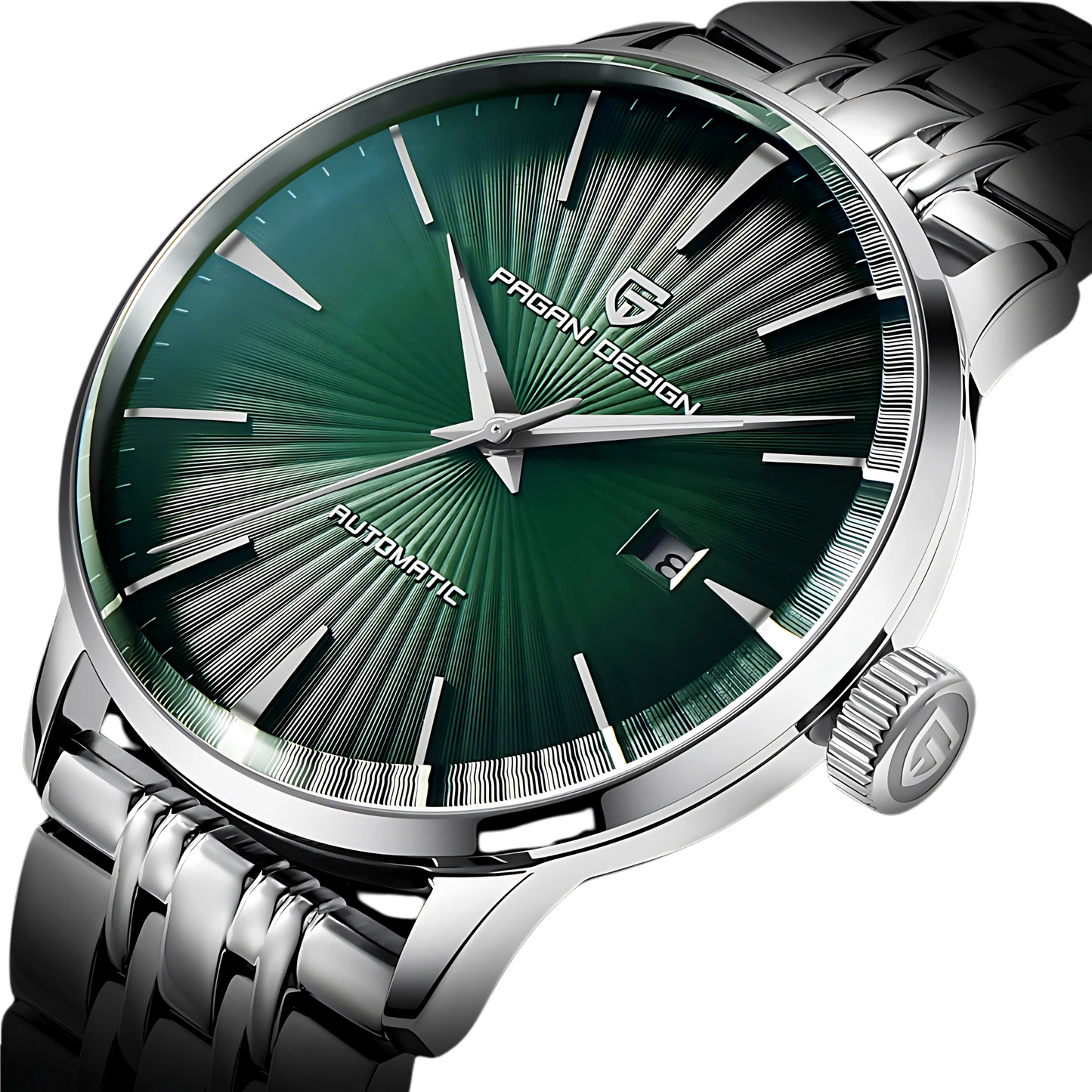 PAGANI DESIGN Classics 43mm Automatic Men's Watch – 316L Stainless Steel & Sapphire Crystal