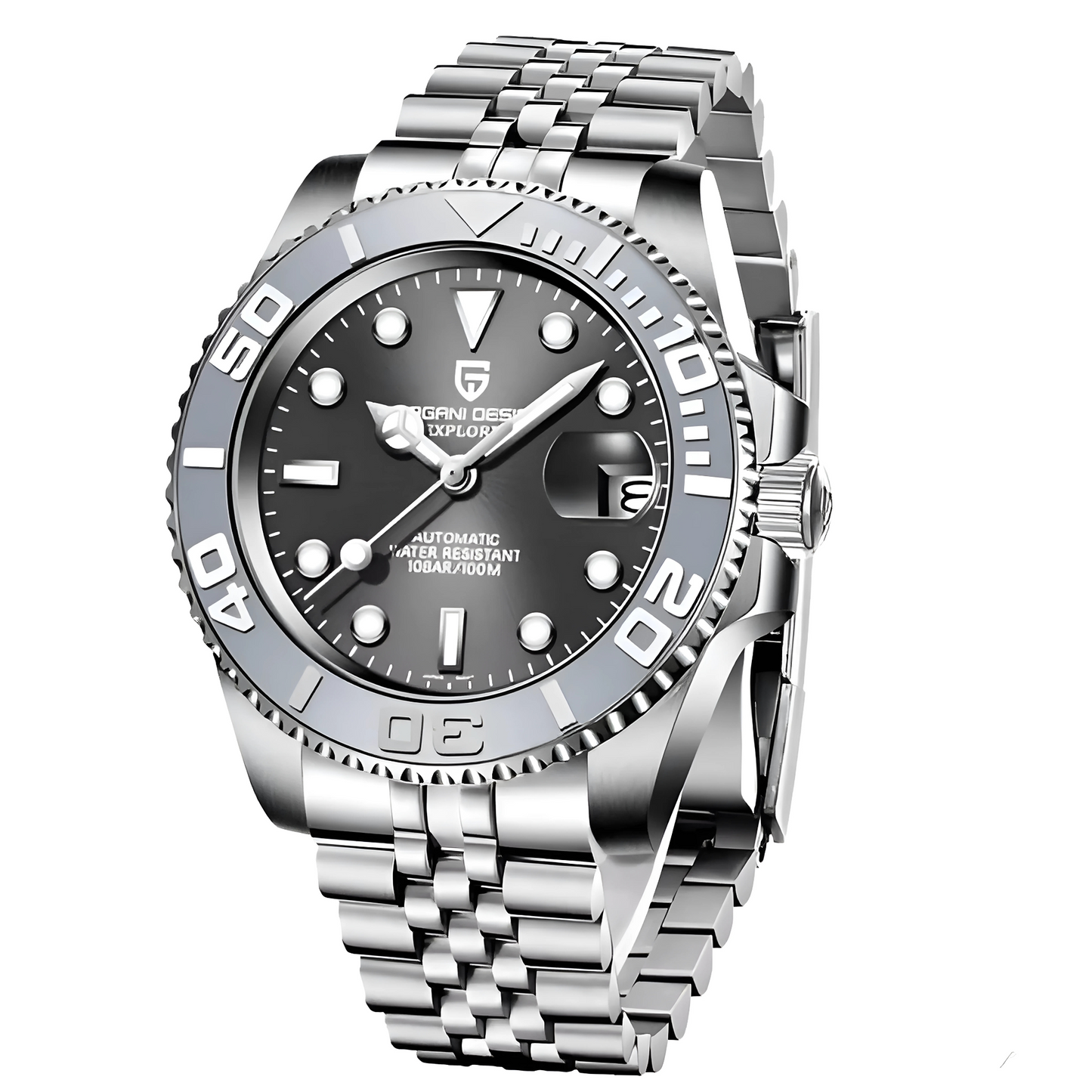 PAGANI DESIGN Ocean 40mm Automatic Men's Watch - Diving Style, Sapphire Glass