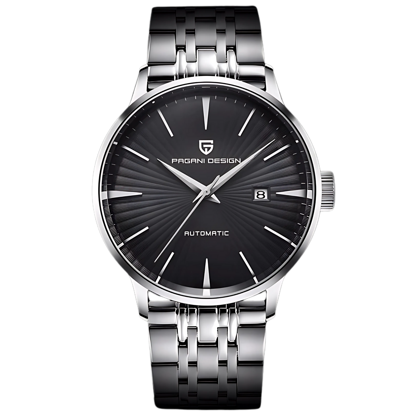 PAGANI DESIGN Classics 43mm Automatic Men's Watch – 316L Stainless Steel & Sapphire Crystal
