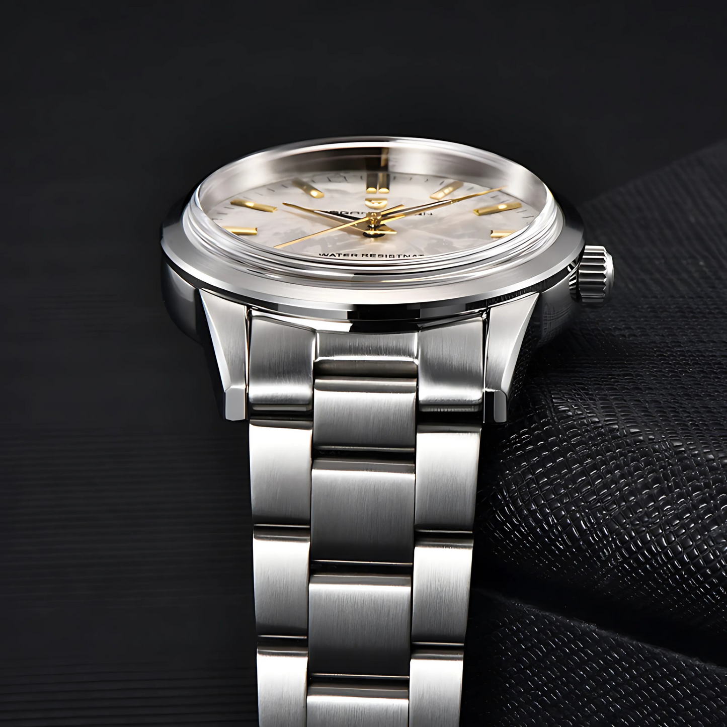 PAGANI DESIGN Signature 40mm Quartz Watch – Elegant Men's Watch in Stainless Steel