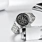PAGANI DESIGN Velocity Chronograph 40mm Quartz Watch – Sporty Men's Watch in Stainless Steel, Seiko VK63