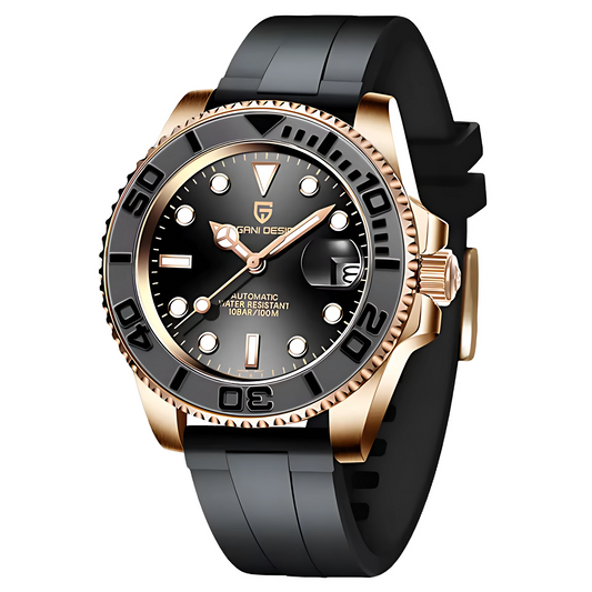 PAGANI DESIGN Ocean 40mm Automatic Men's Watch - Diving Style, Sapphire Glass