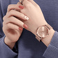 HANNAH MARTIN Elegance 36mm Quartz Watch – Stylish Women's Watch in Stainless Steel with Minimalist Design