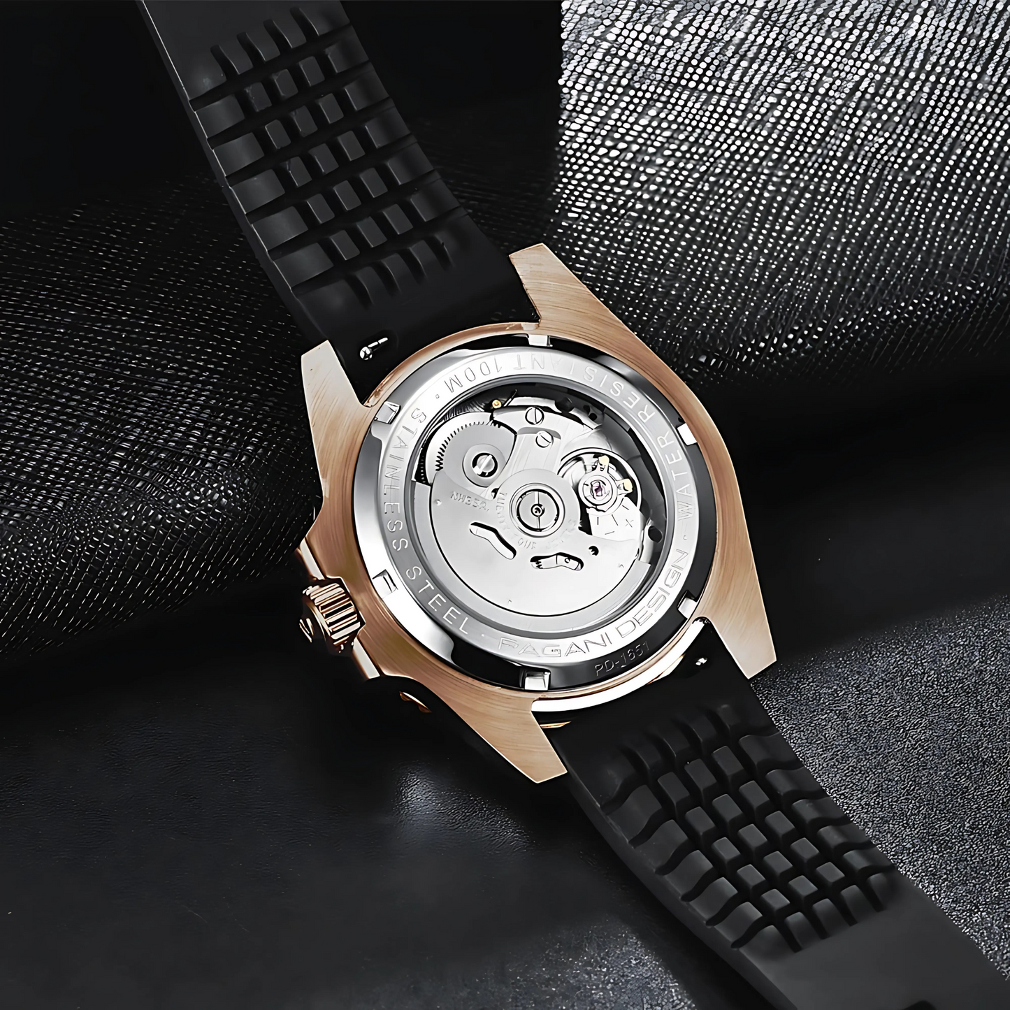 PAGANI DESIGN Ocean 40mm Automatic Men's Watch - Diving Style, Sapphire Glass